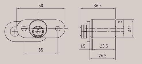 CES Hebelzylinder 5744/30