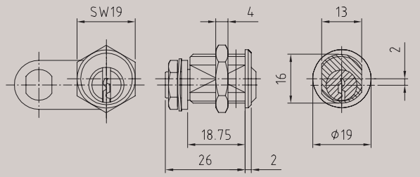 CES Hebelzylinder 5634