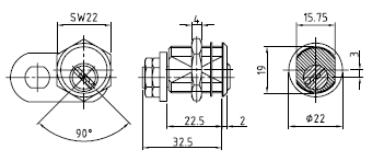 CES Hebelzylinder 5225 DB