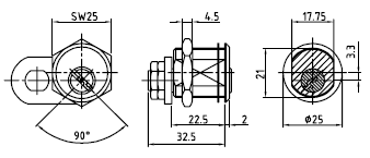 CES Hebelzylinder 5256 DB