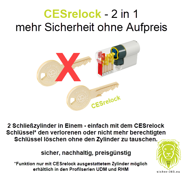 CES Schließzylinder tedee Smartlock UDMplus