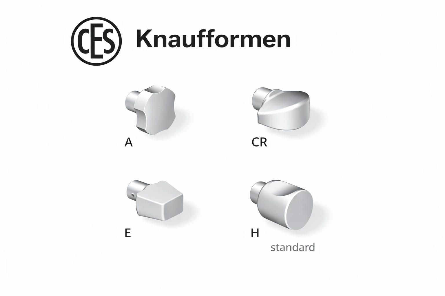 CES Knaufzylinder UDM