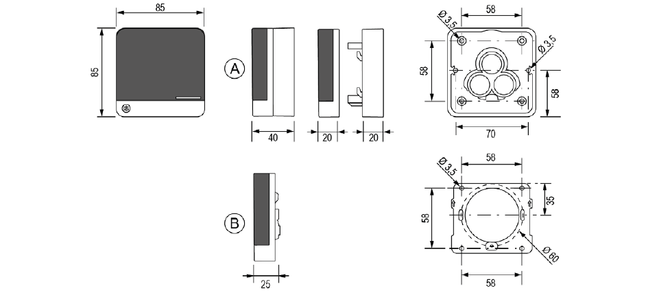 CESentry Wandterminal EBWT-I / EBWT-II